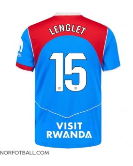 Billige Fotballdrakt Atletico Madrid Clement Lenglet #15 Replika Tredjedrakt 2025-26 Kortermet Billige Fotballdrakt Atletico Madrid Clement Lenglet #15 Replika Tredjedrakt 2025-26 Kortermet